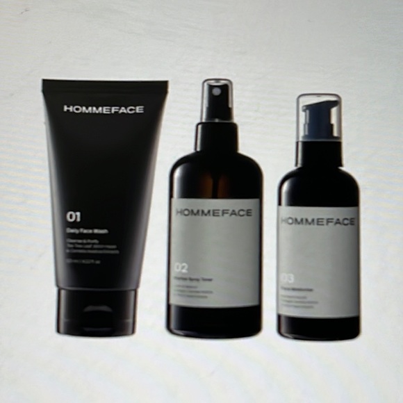 HOMMEFACE Daily skincare trio set - Picture 2 of 10